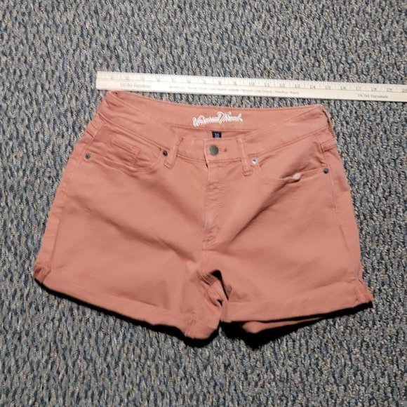 EUC Universal Thread Salmon Colored Shorts Size 6 28 - Picture 4 of 16